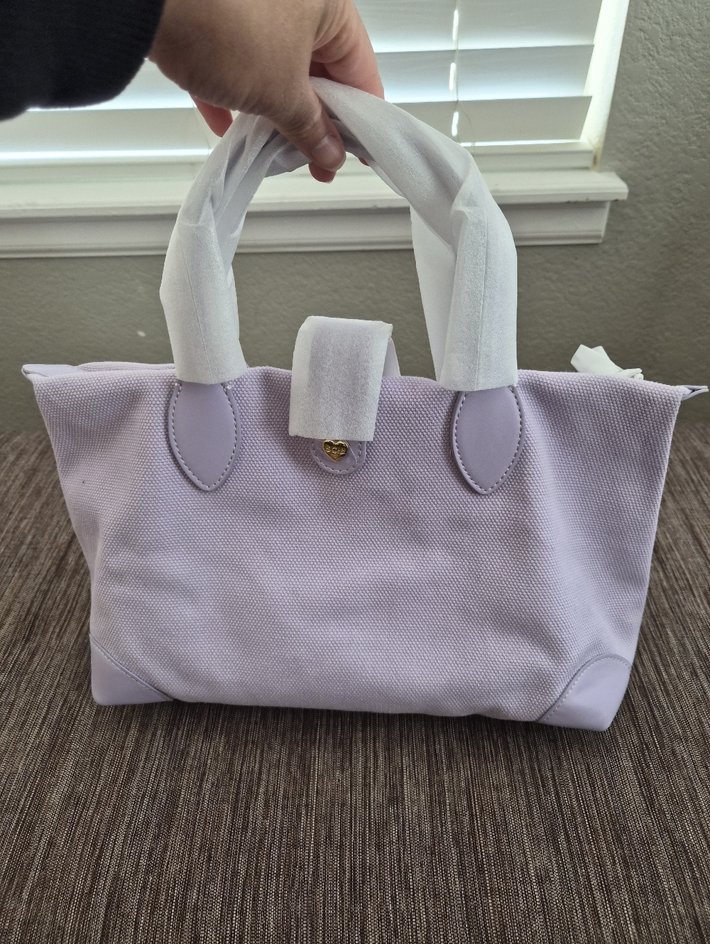 Stoney Clover Lane Canvas Pouchette 03 in Lavender